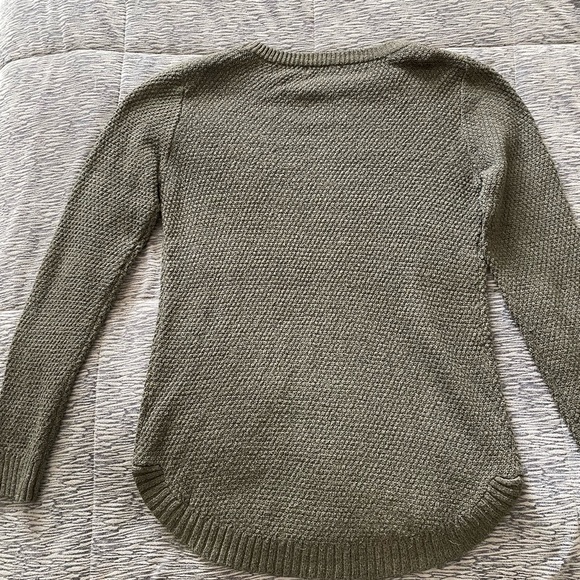 Pink Clover - Size Small Green Knit Sweater - Picture 3 of 3